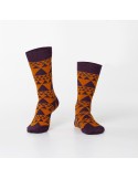 Rote Herrensocken mit Dreiecken SM29 – Online-Shop – Boutique